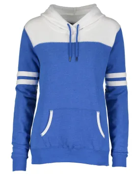 Ladies Varsity Fleece Pullover Hood