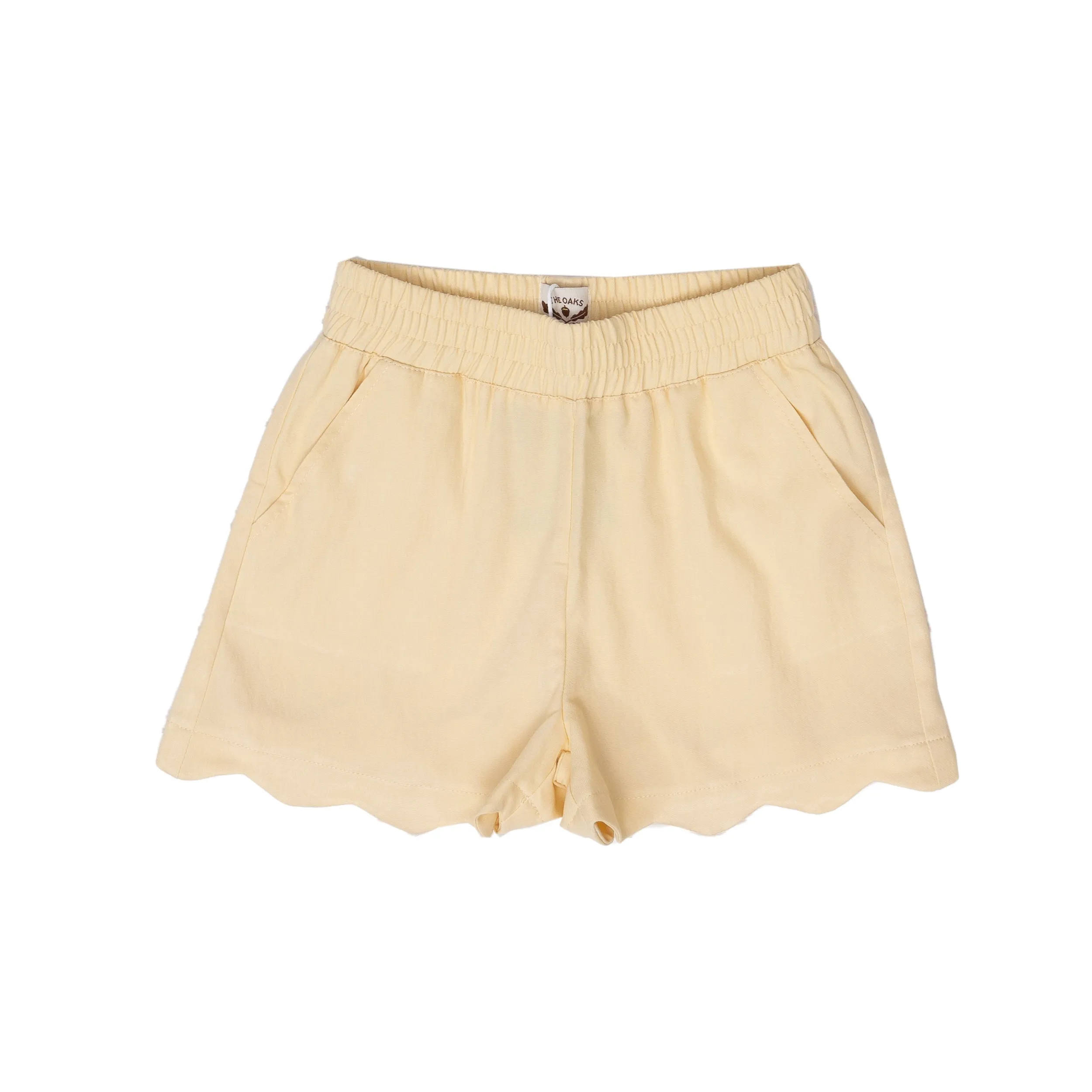 Laura Yellow Twill Shorts