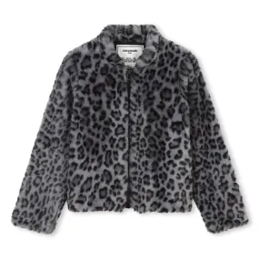 Leopard Faux Fur Jacket