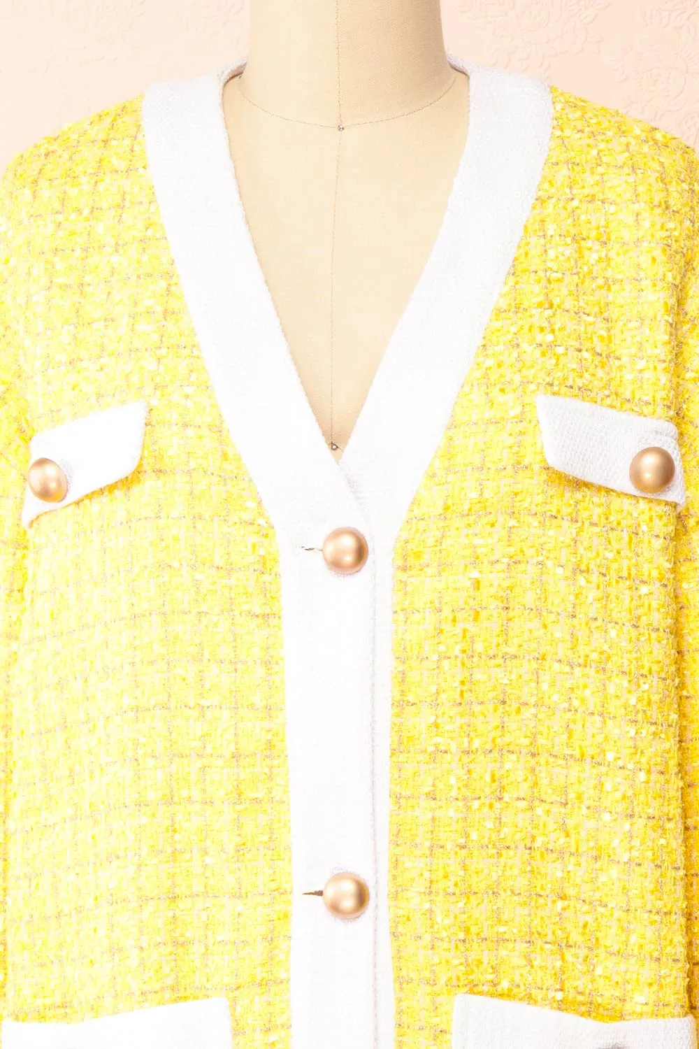 Lisane | Shimmery Tweed Cardigan