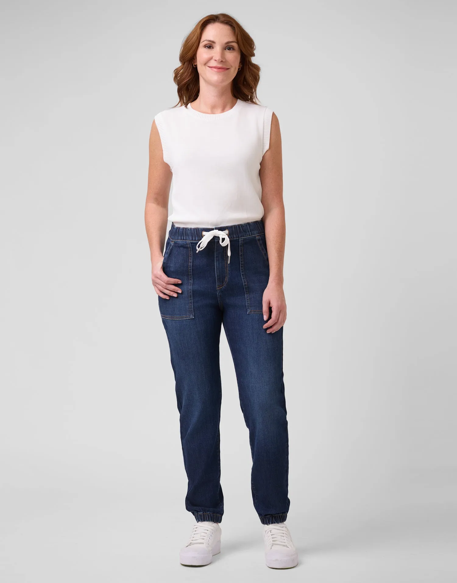 MALIA RELAXED JEANS / WINDY BLUE