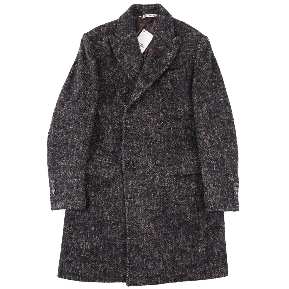 Maurizio Baldassari Wool and Baby Alpaca Coat