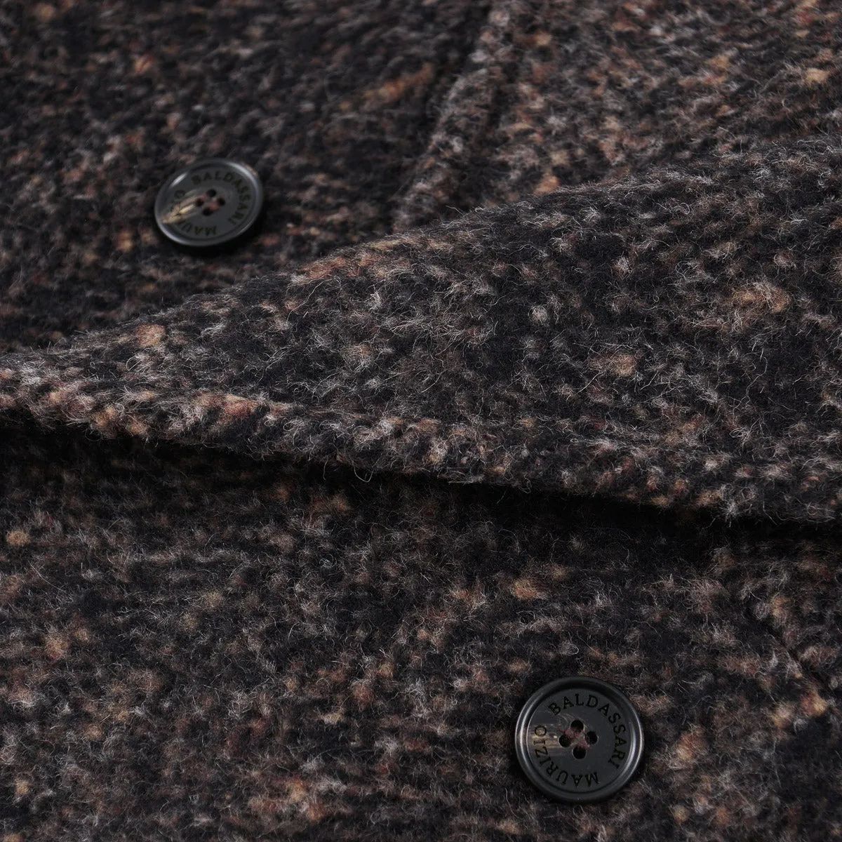 Maurizio Baldassari Wool and Baby Alpaca Coat