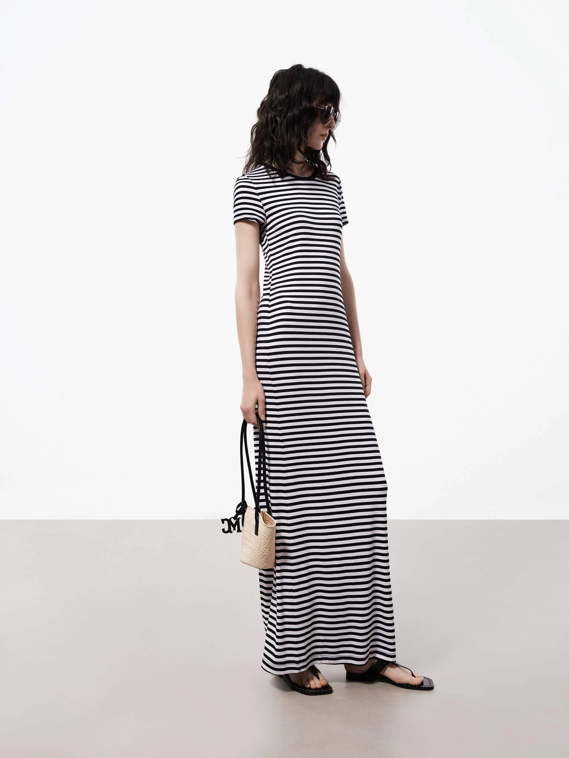 Maxi Length T-shirt Dress