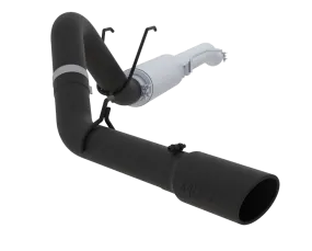 MBRP 4" Cat Back Exhaust, Single Side, Black Coated - 2017-18 F250/350 6.2L