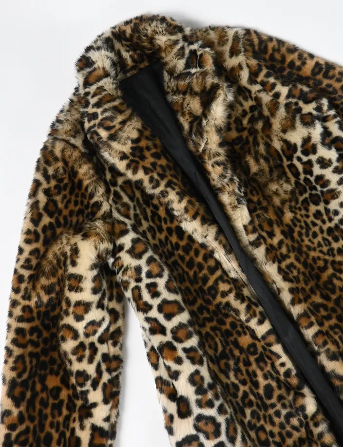 ME TO YOU Cheetah Print Coat