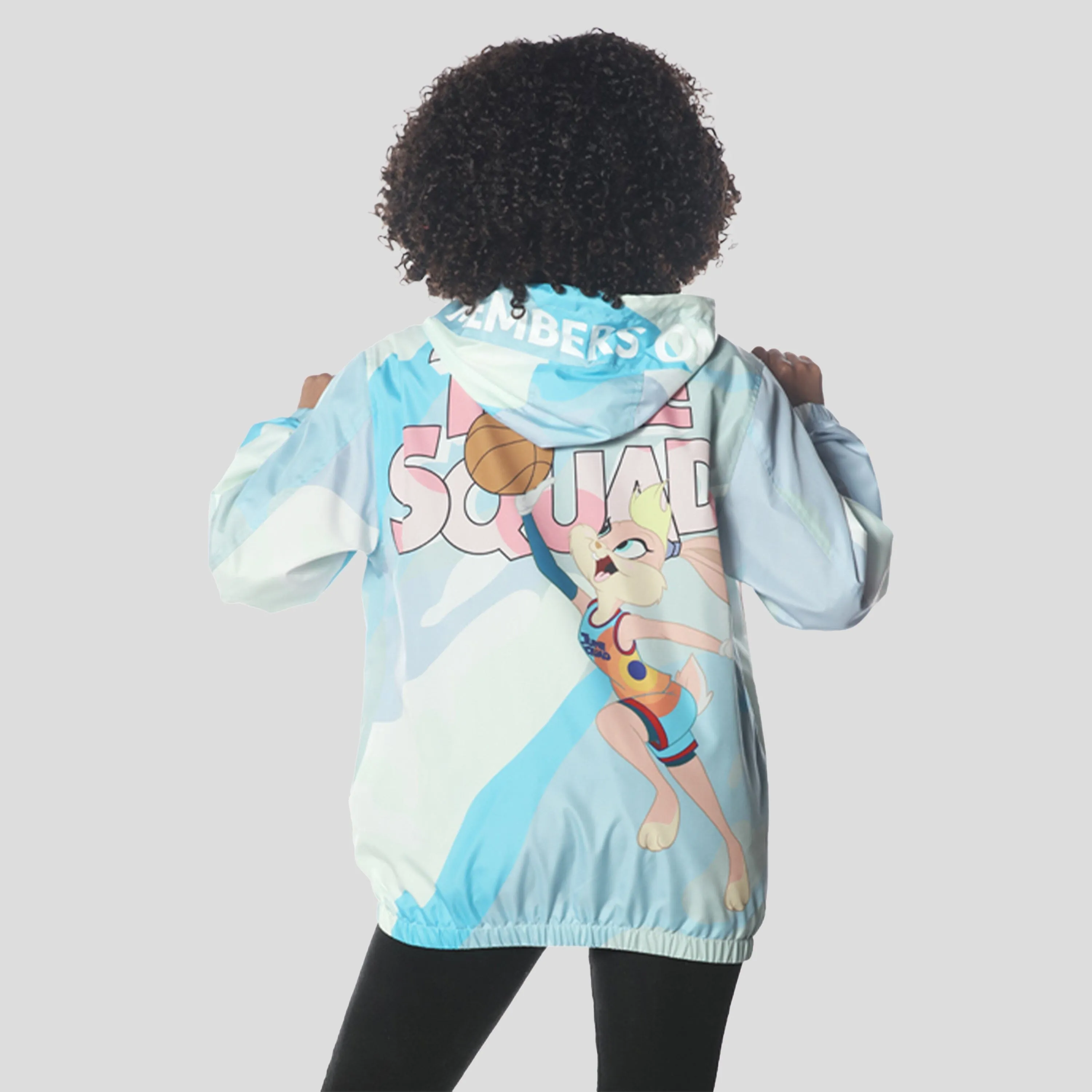 Members Only Women's Space Jam Windbreaker Jacket