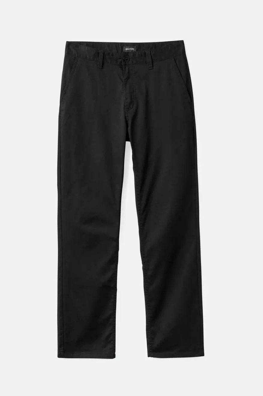 Men's Choice Chino Regular Pant - Black