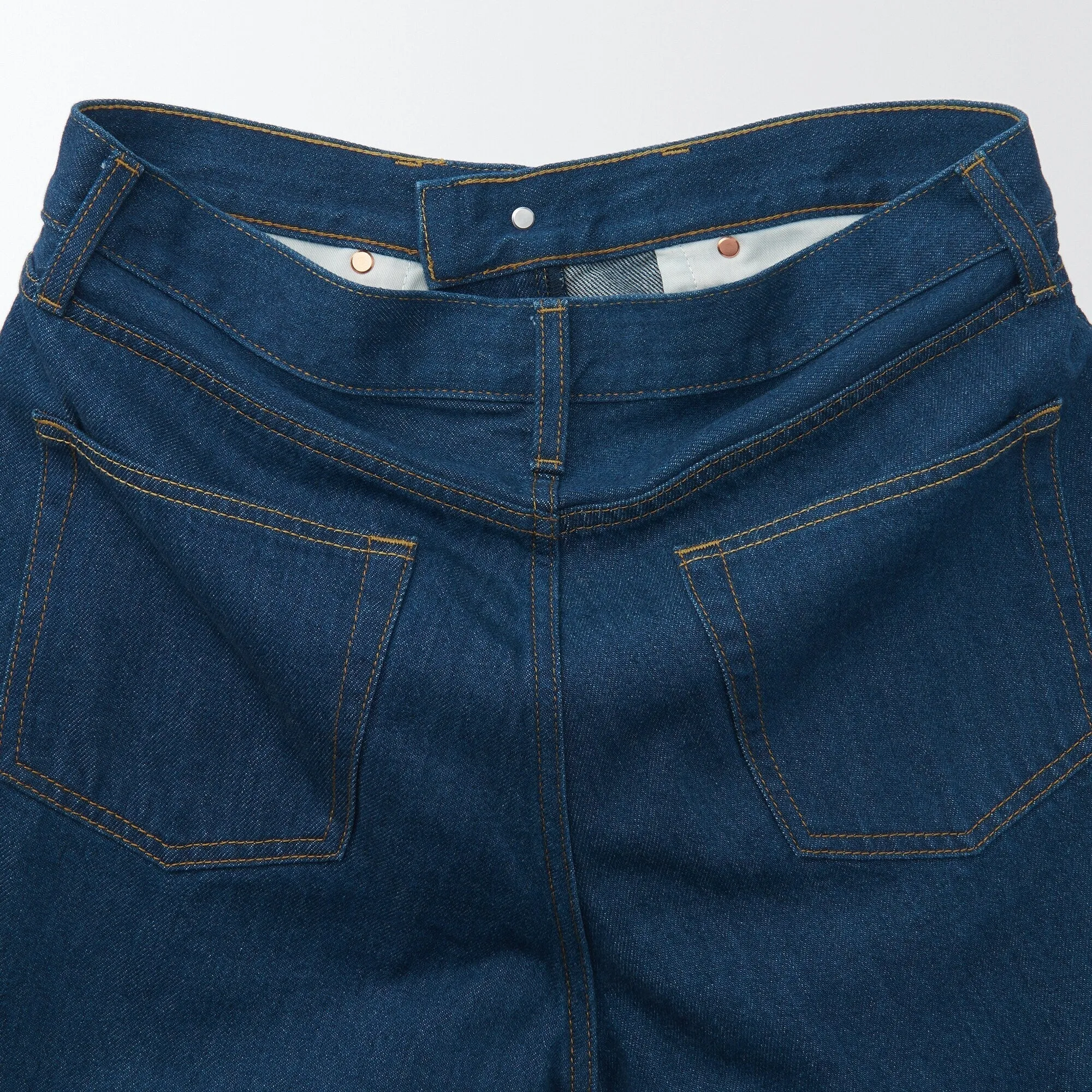 Men's Denim Regular Pants Blue (L 30inch / 76cm)