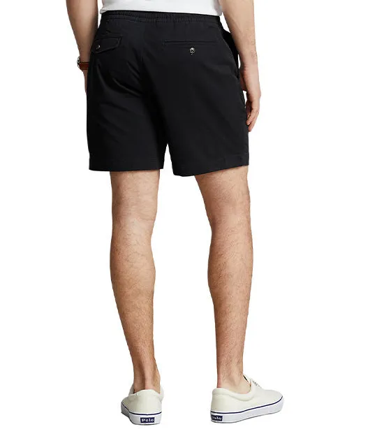 Men's Polo Prepster 6in Stretch Chino Shorts Polo Black