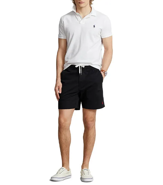 Men's Polo Prepster 6in Stretch Chino Shorts Polo Black