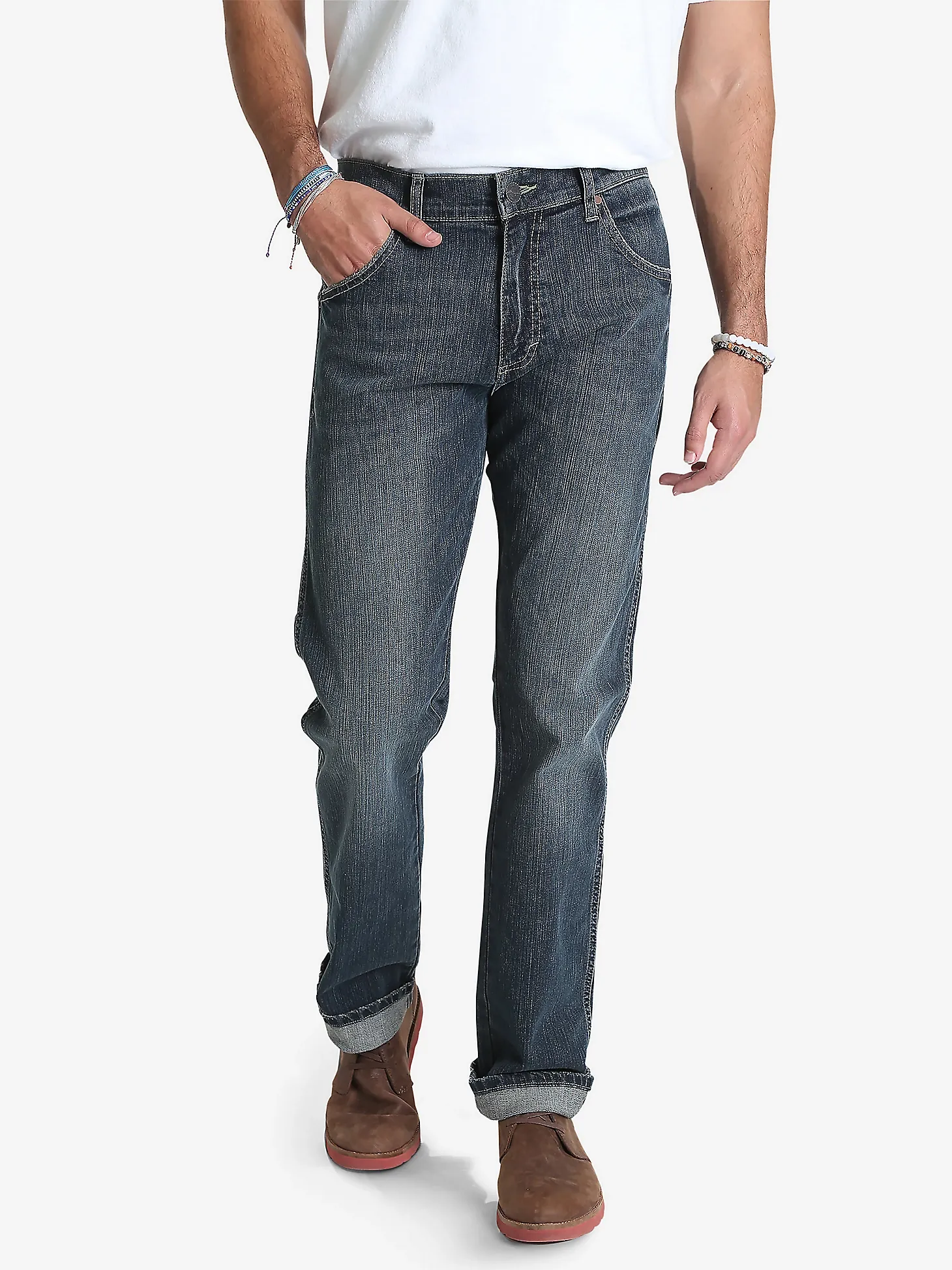 MEN'S WRANGLER RETRO® SLIM FIT STRAIGHT LEG JEAN IN JEROME : 88MWZJM