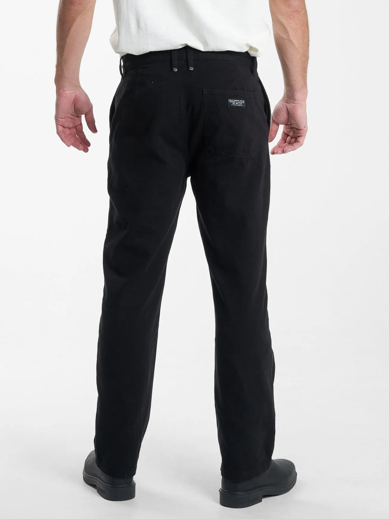 Minimal Thrills Work Chino - Black