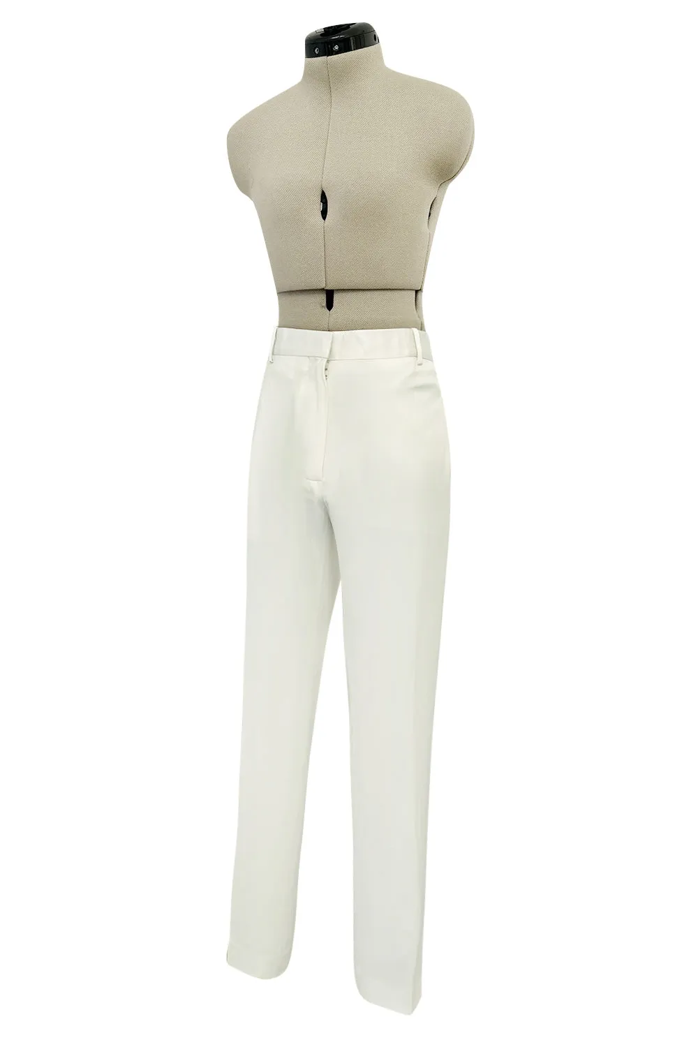 Minimalist Resort 2011 Celine by Phoebe Philo Runway Look 23 White Jacket & Pant Suit