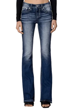 Miss Me Women's Steer Catcher Bootcut Jeans