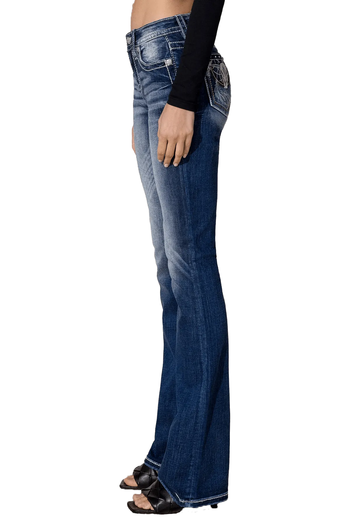 Miss Me Women's Steer Catcher Bootcut Jeans