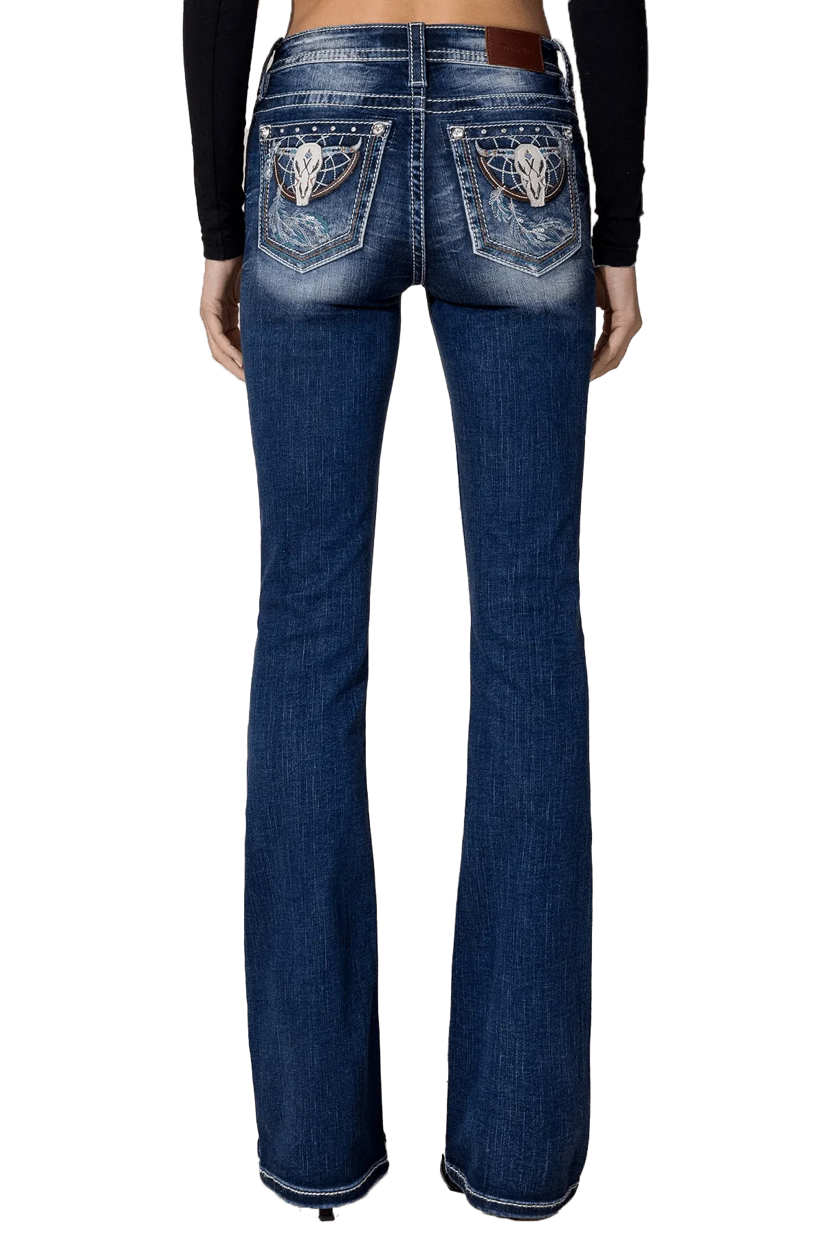 Miss Me Women's Steer Catcher Bootcut Jeans