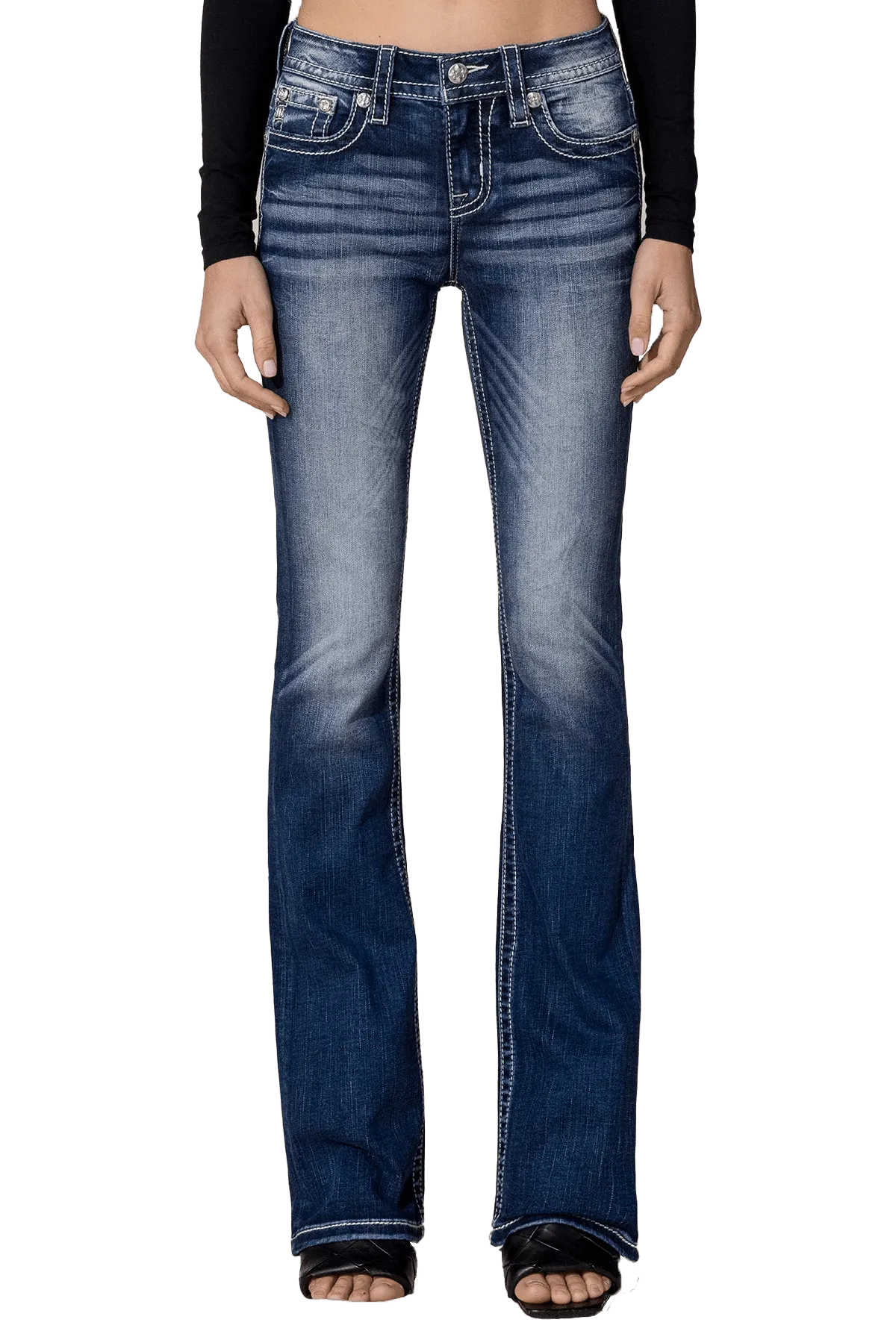 Miss Me Women's Steer Catcher Bootcut Jeans