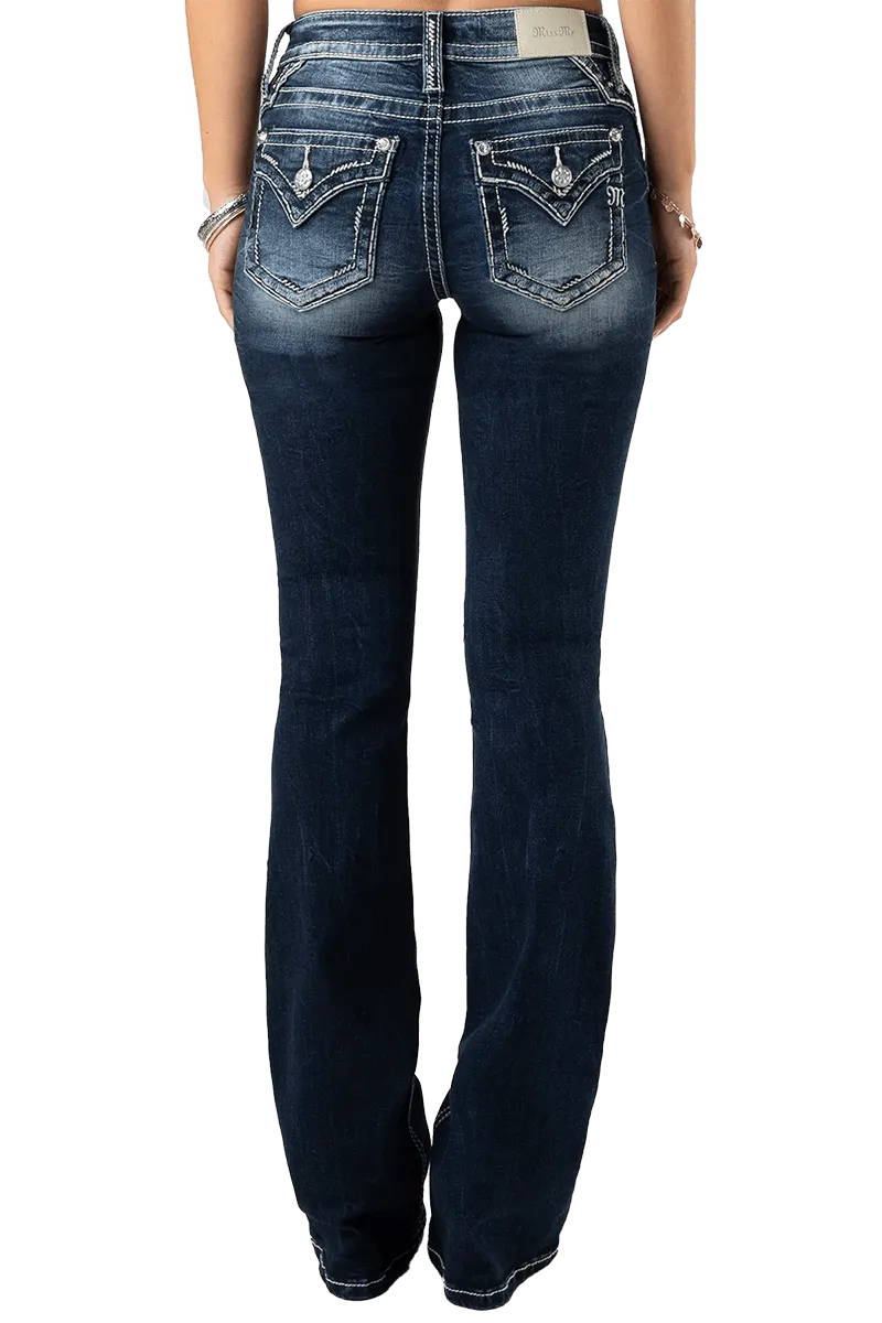 Miss Me Women's Zaggin Bootcut Jeans