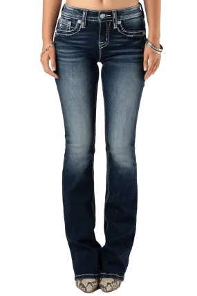 Miss Me Women's Zaggin Bootcut Jeans