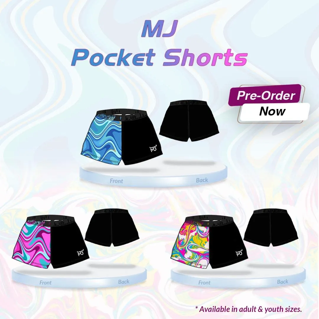 MJ Pocket Zip Shorts - Adults