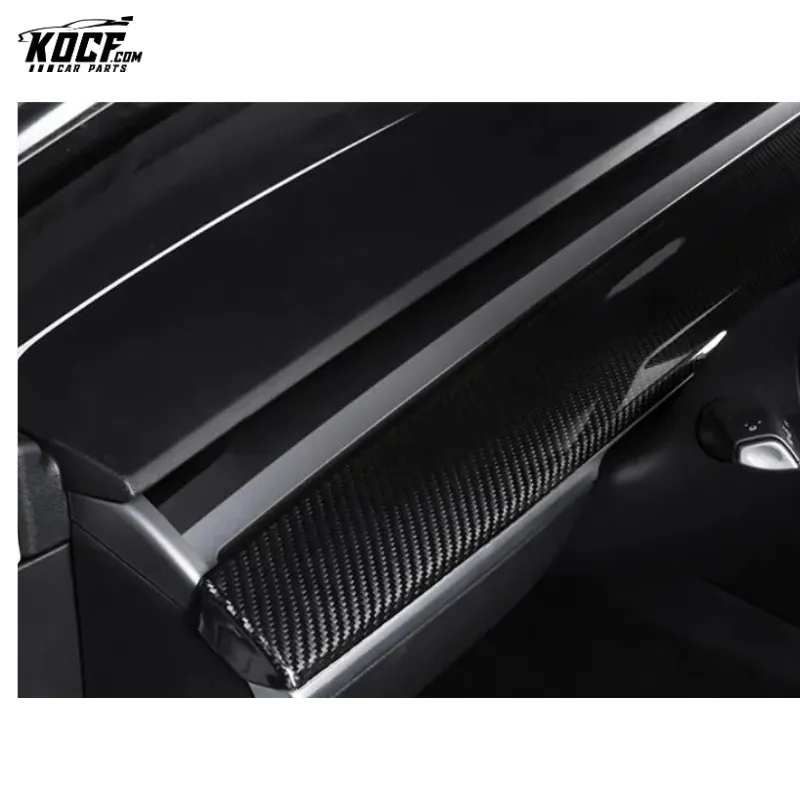 Model 3 Carbon Fiber Interior trim Central Console Dash Panel Trim For Fits Tesla Model 3