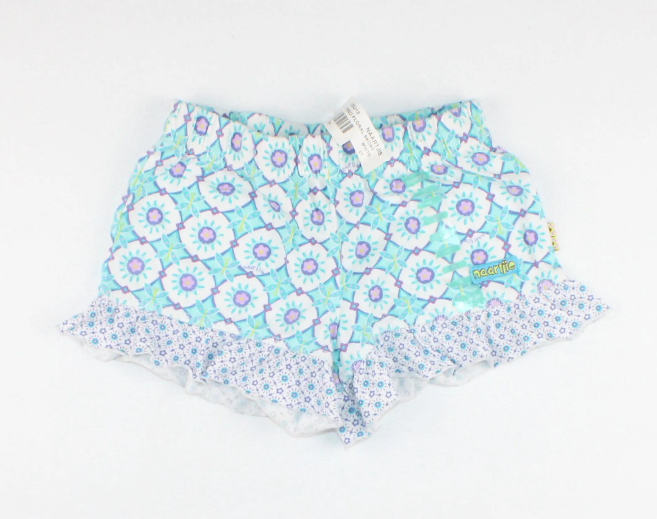 NAARTJIE PATTERNED SHORTS 2T PRE-LOVED