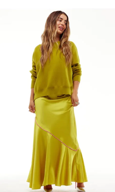 NEVERFULLY DRESSED Lime Copenhagen Jumper