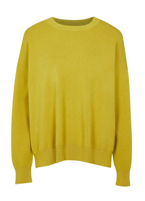 NEVERFULLY DRESSED Lime Copenhagen Jumper