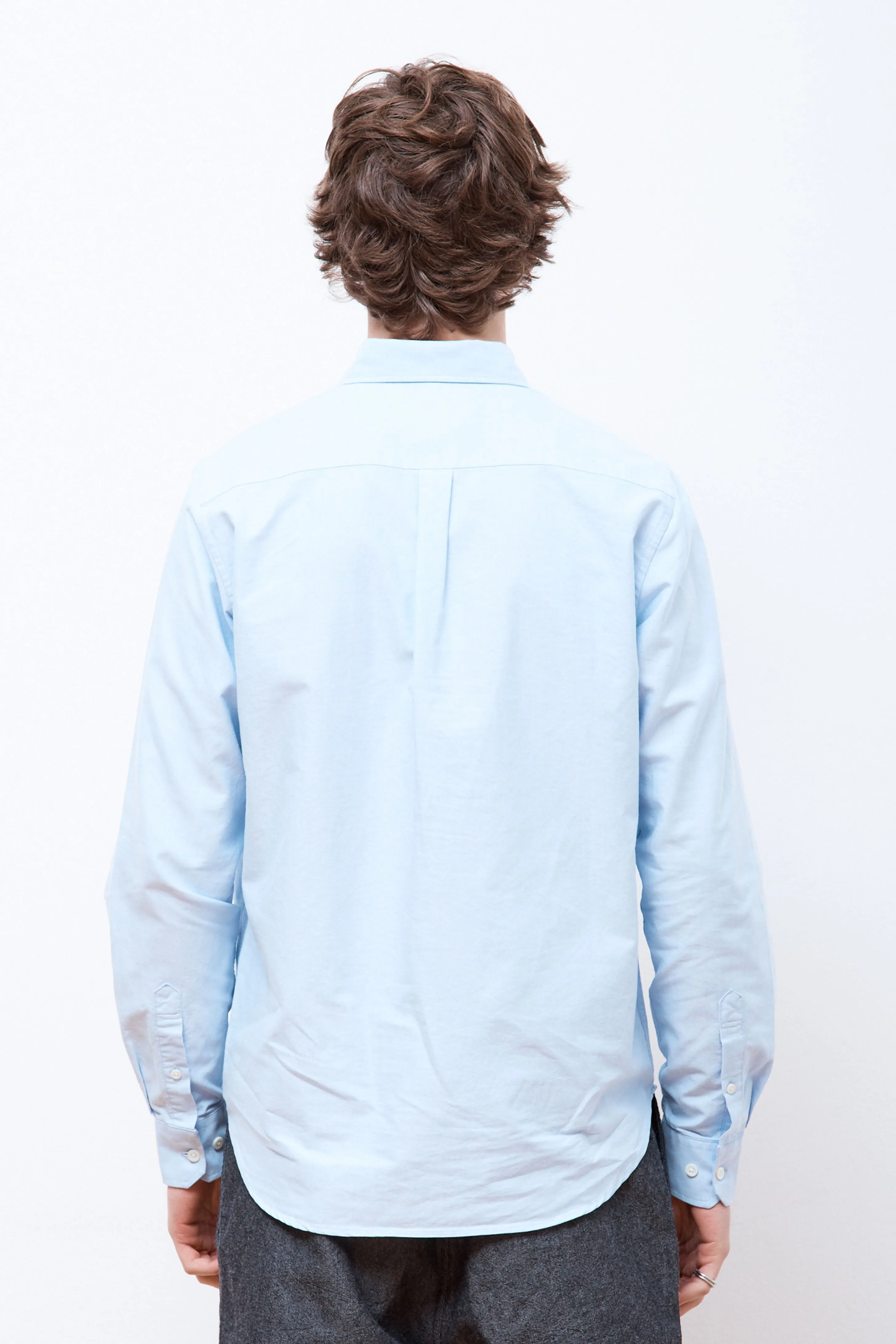 Norse Standard Oxford BD Shirt Pale Blue