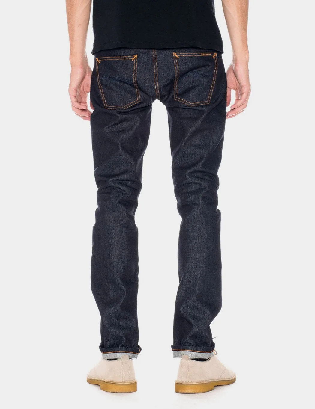 Nudie Dude Dan Jeans - Dry Classic Navy