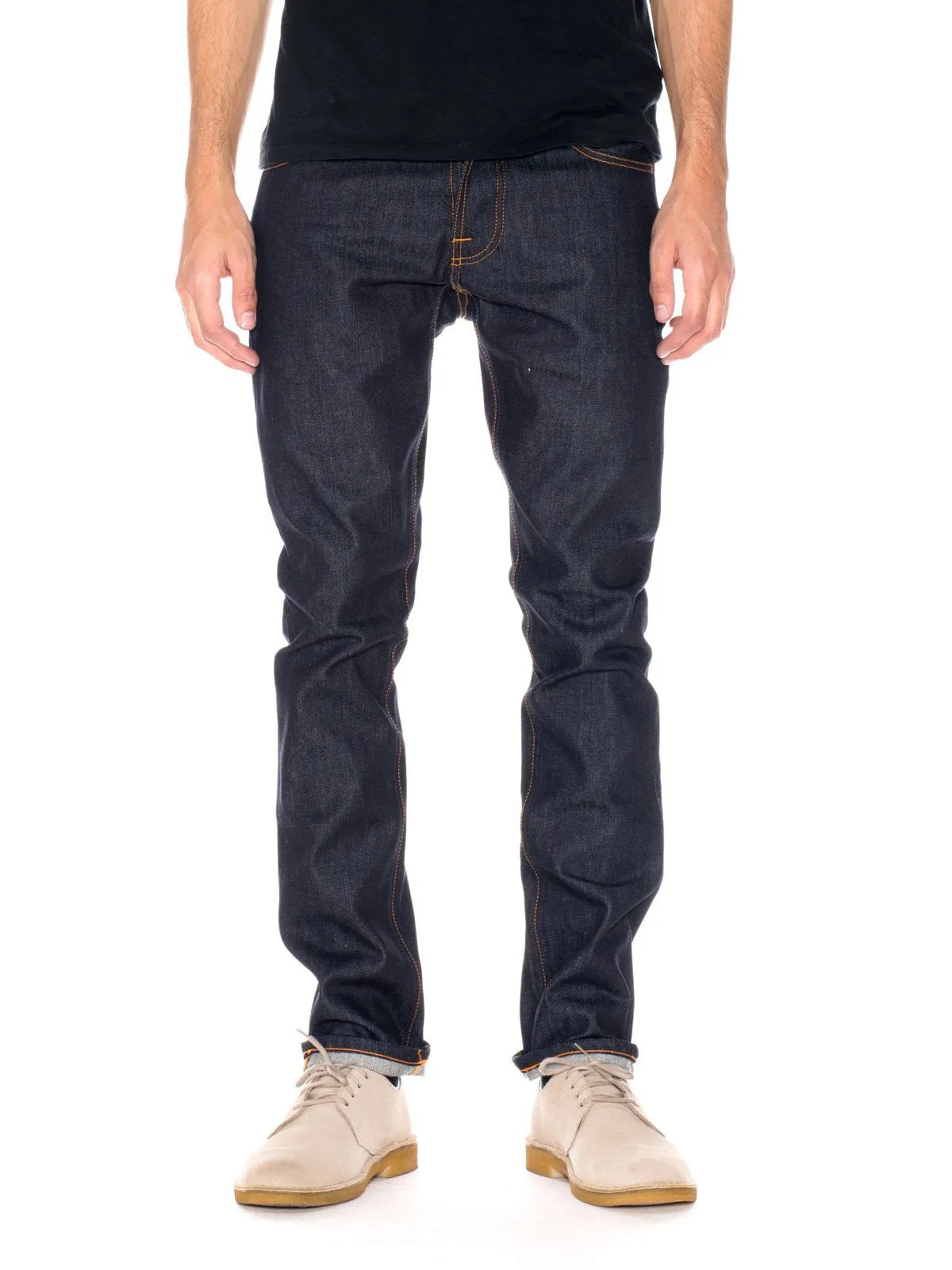 Nudie Dude Dan Jeans - Dry Classic Navy