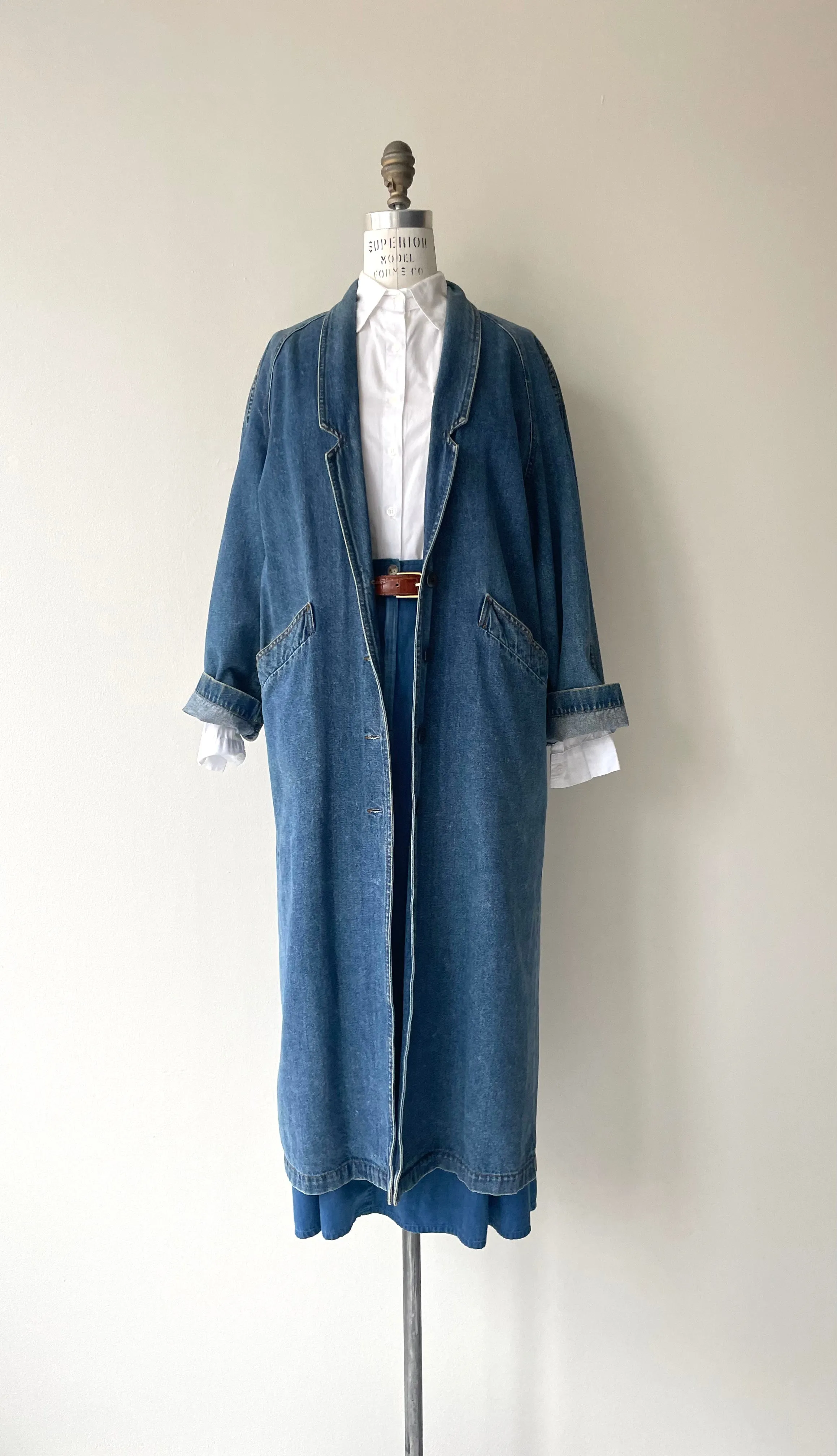 Oakbrook Denim Overcoat