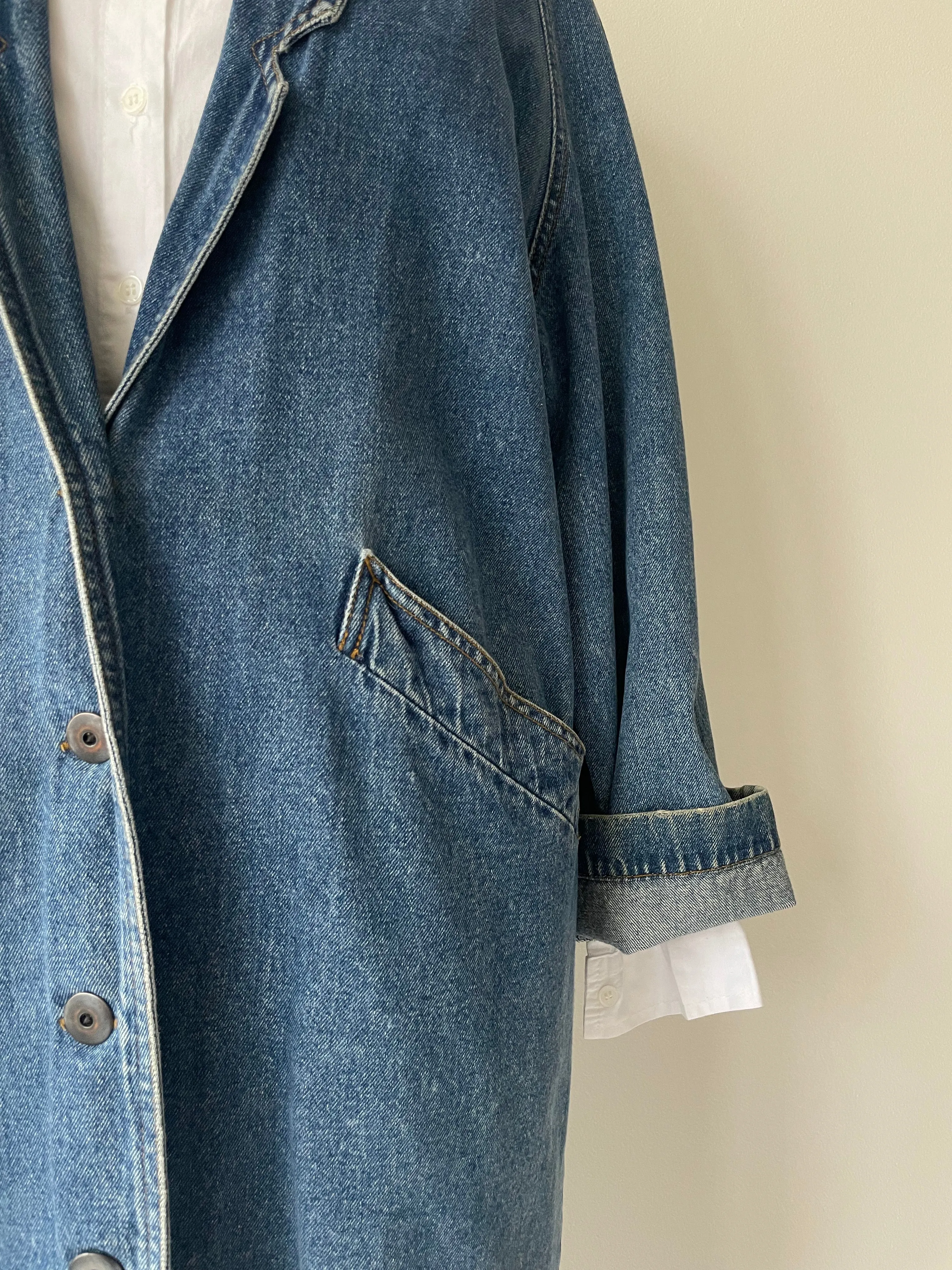 Oakbrook Denim Overcoat