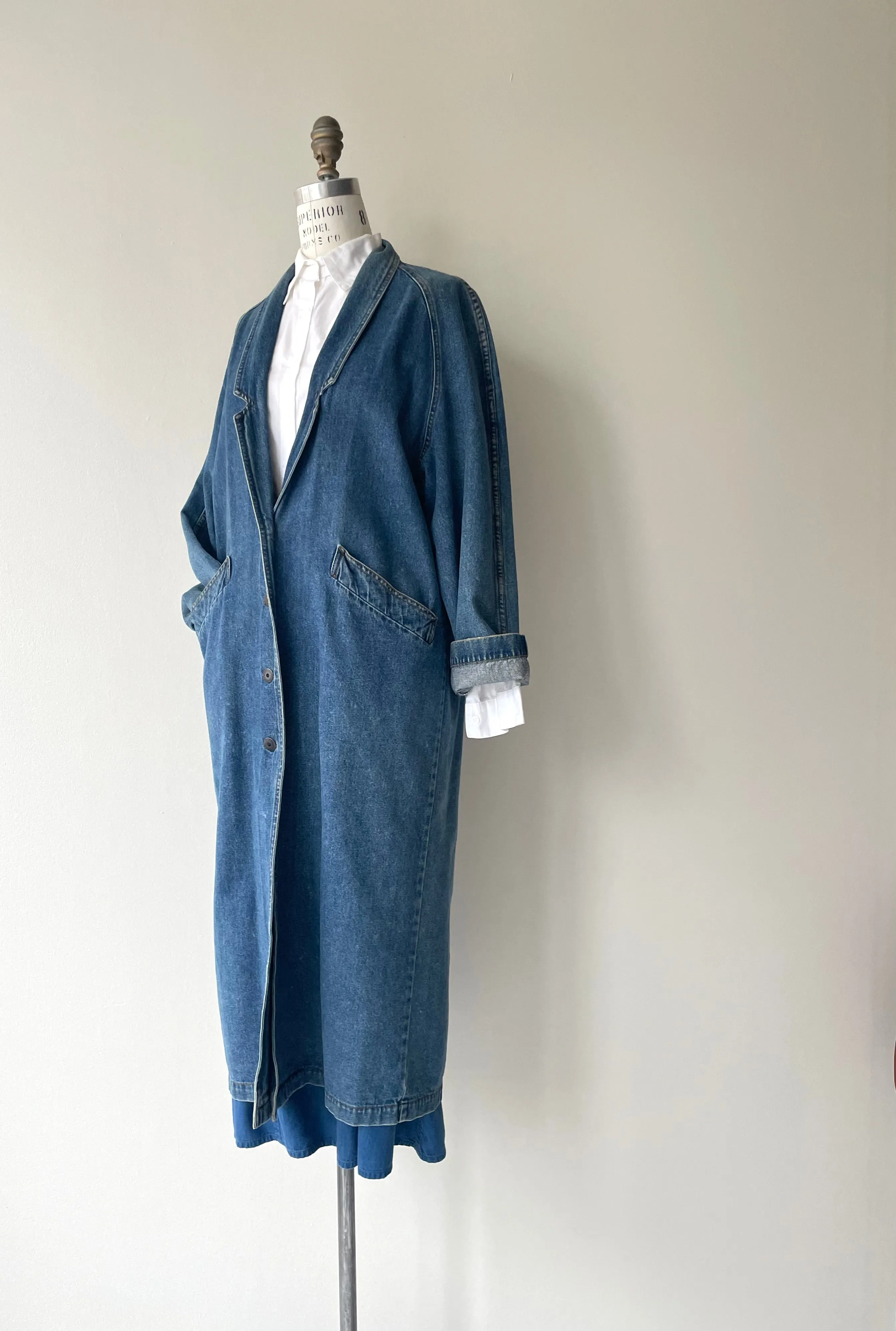 Oakbrook Denim Overcoat