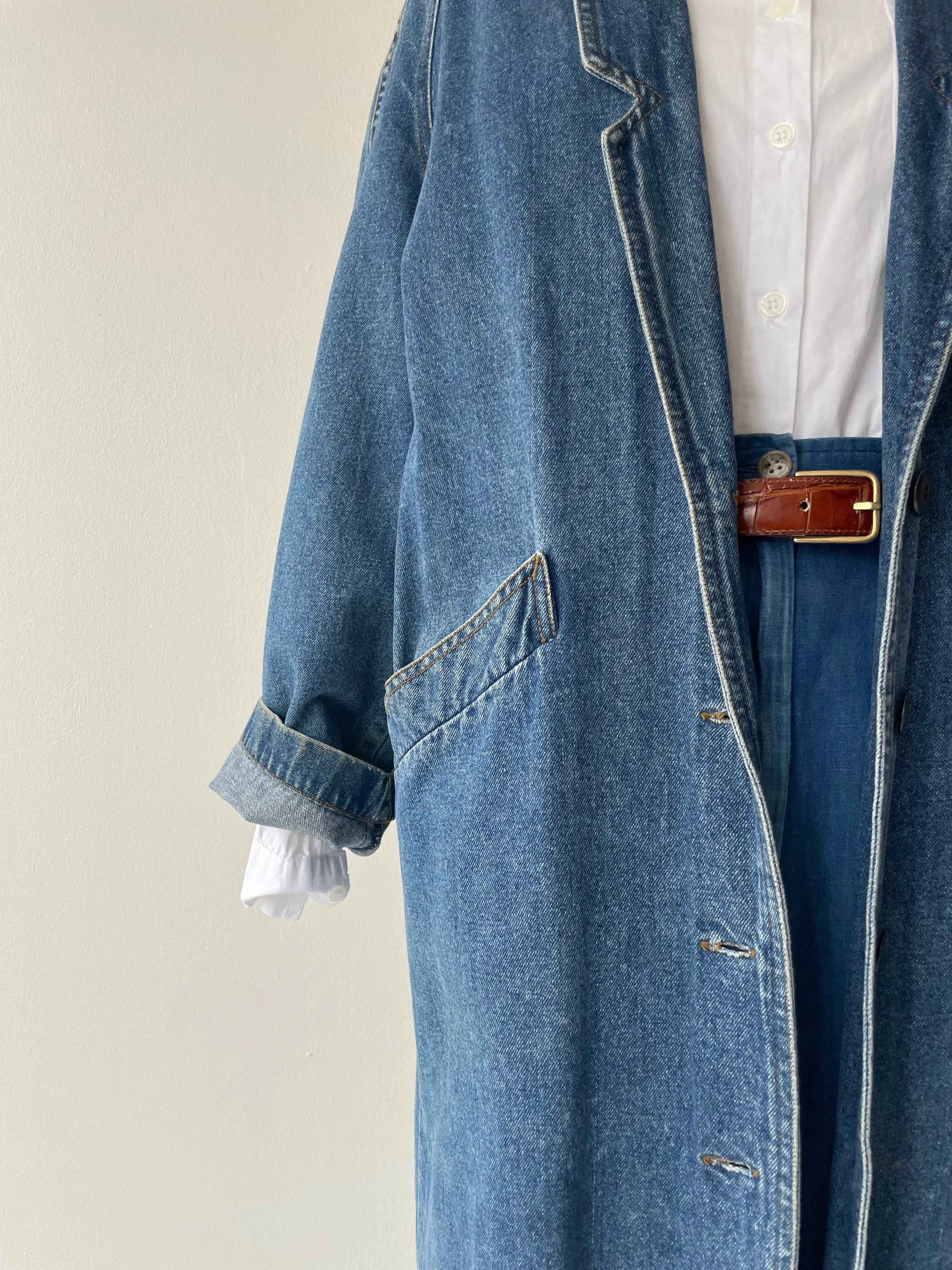 Oakbrook Denim Overcoat