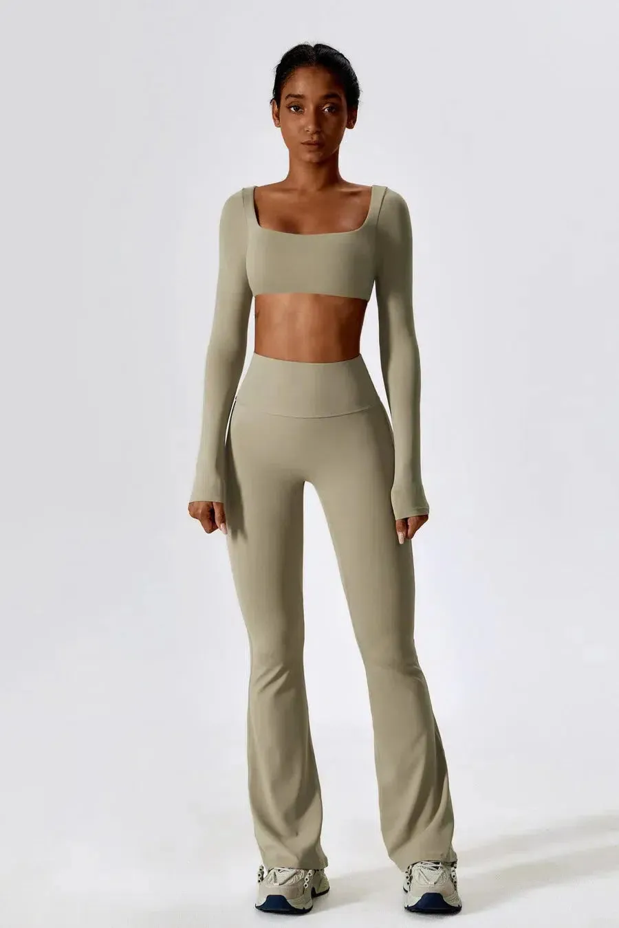 Oceane – U-neckline – Seamless crop top