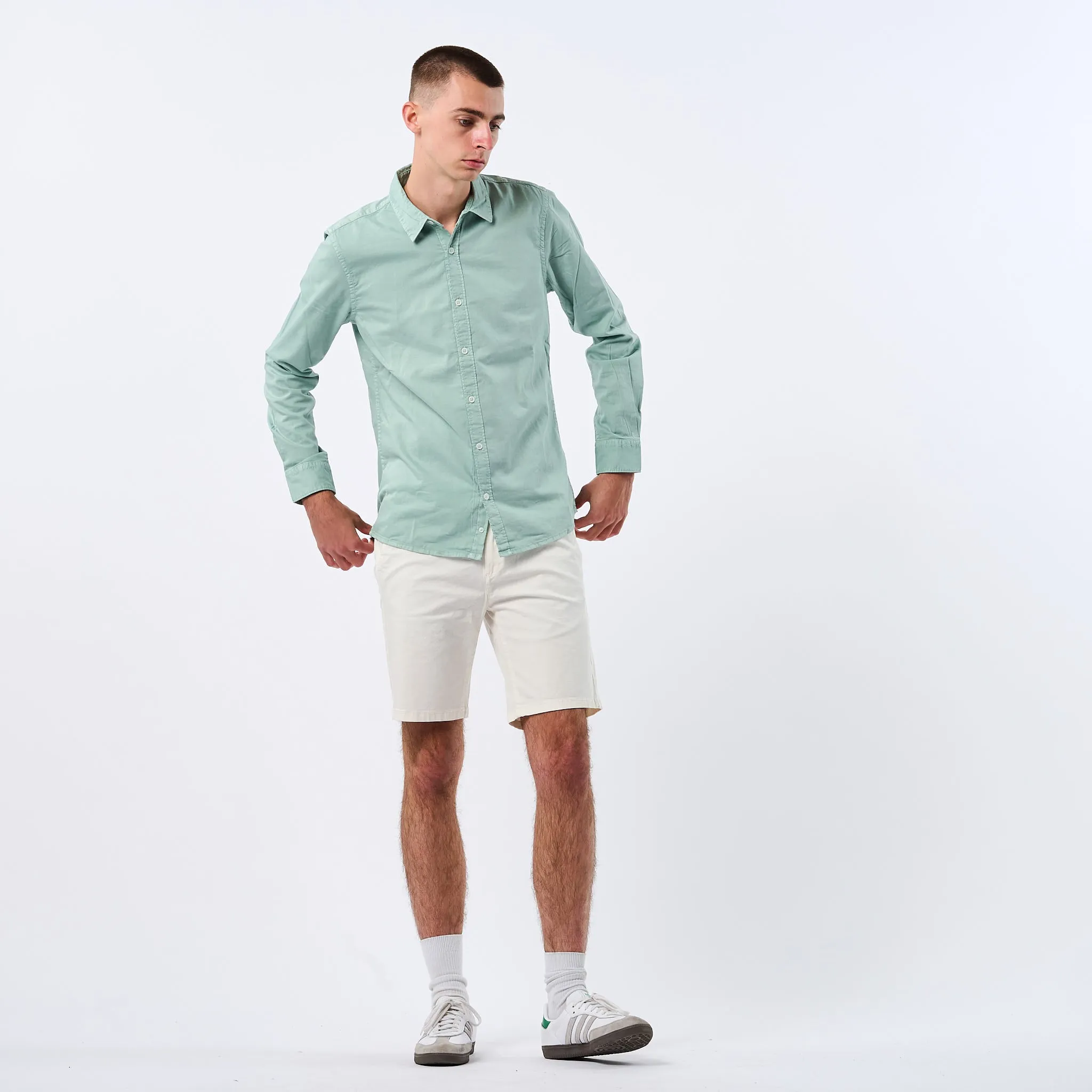 Omnitau Men's Prepster Organic Cotton Chino Shorts - Cream