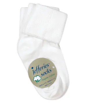 Organic Cotton Cuff Socks - 3 Pack