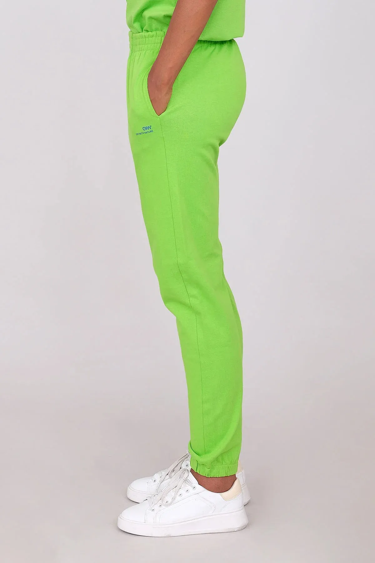 Oversize Unisex Joggers Apple Green