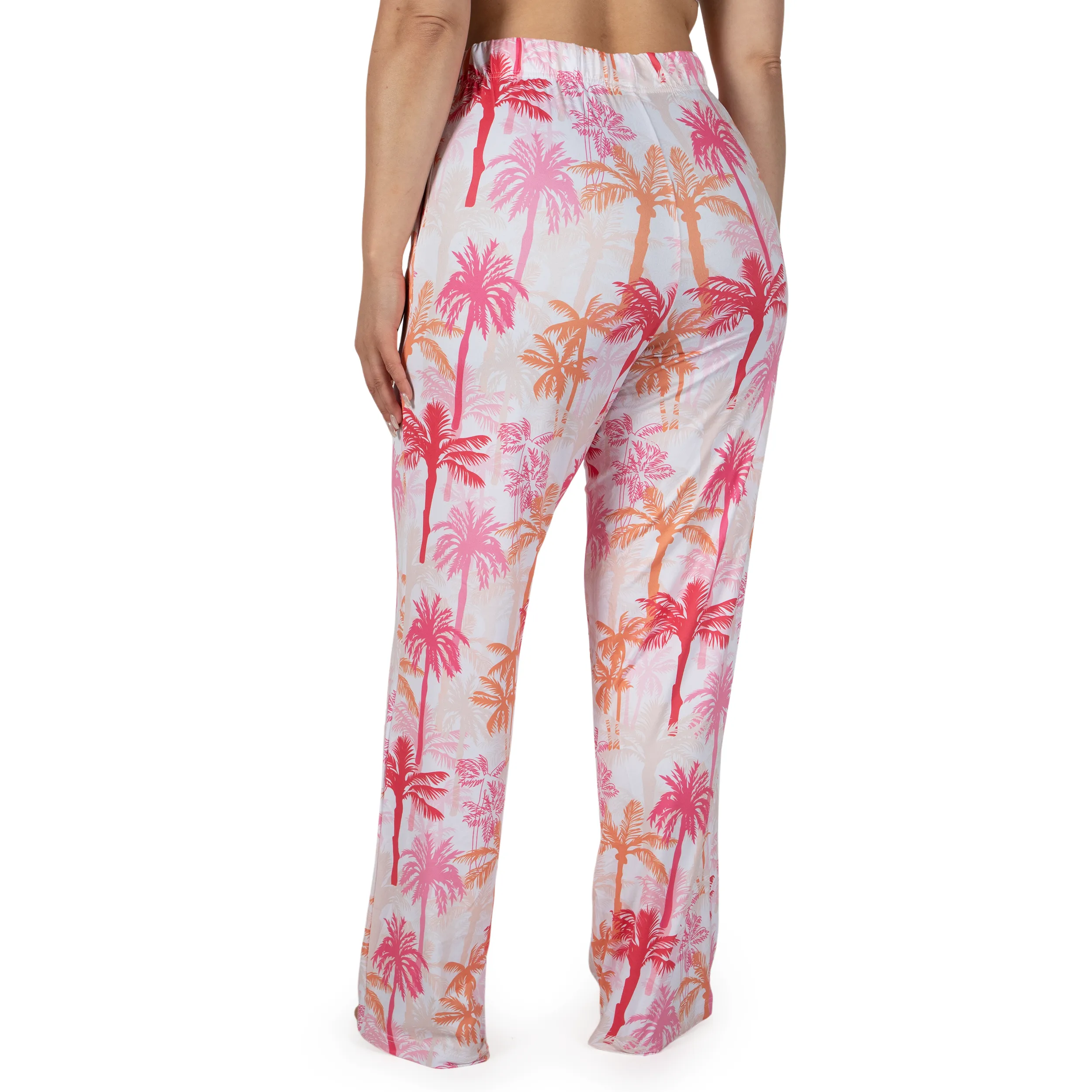 Pink Palm Tree Lounge Pants