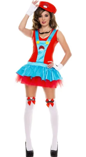 Playful Plumber Womens Sexy  Costume