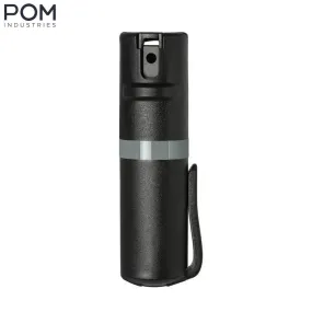 POM Clip Pepper Spray - Black & Grey (1.40% MC)