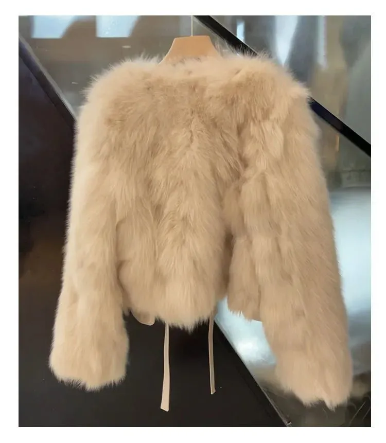 Pre Order:  Short Faux Fur Winter Coat