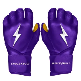 PREMIUM PRO Long Cuff Batting Gloves | Purple