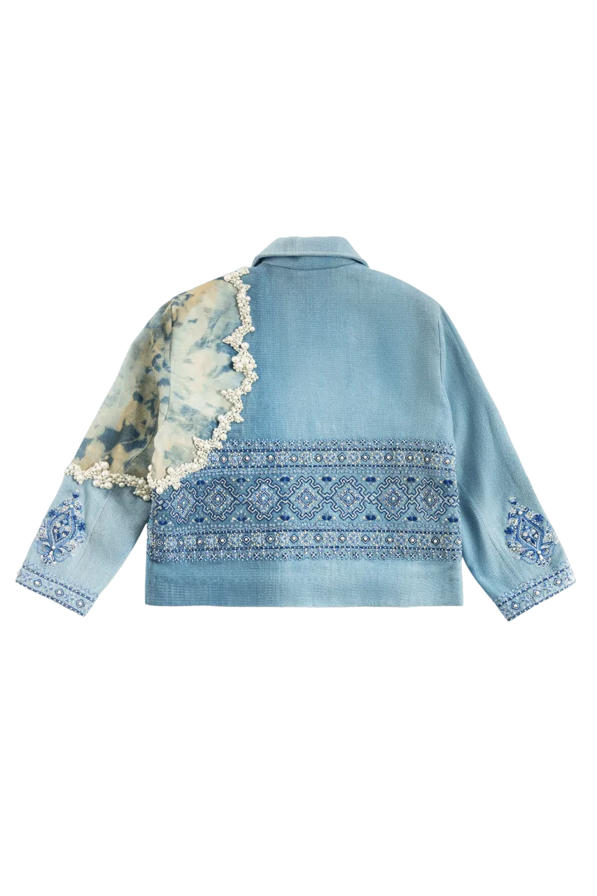 "LAHORI LOVER" HAND EMBROIDERED JACKET