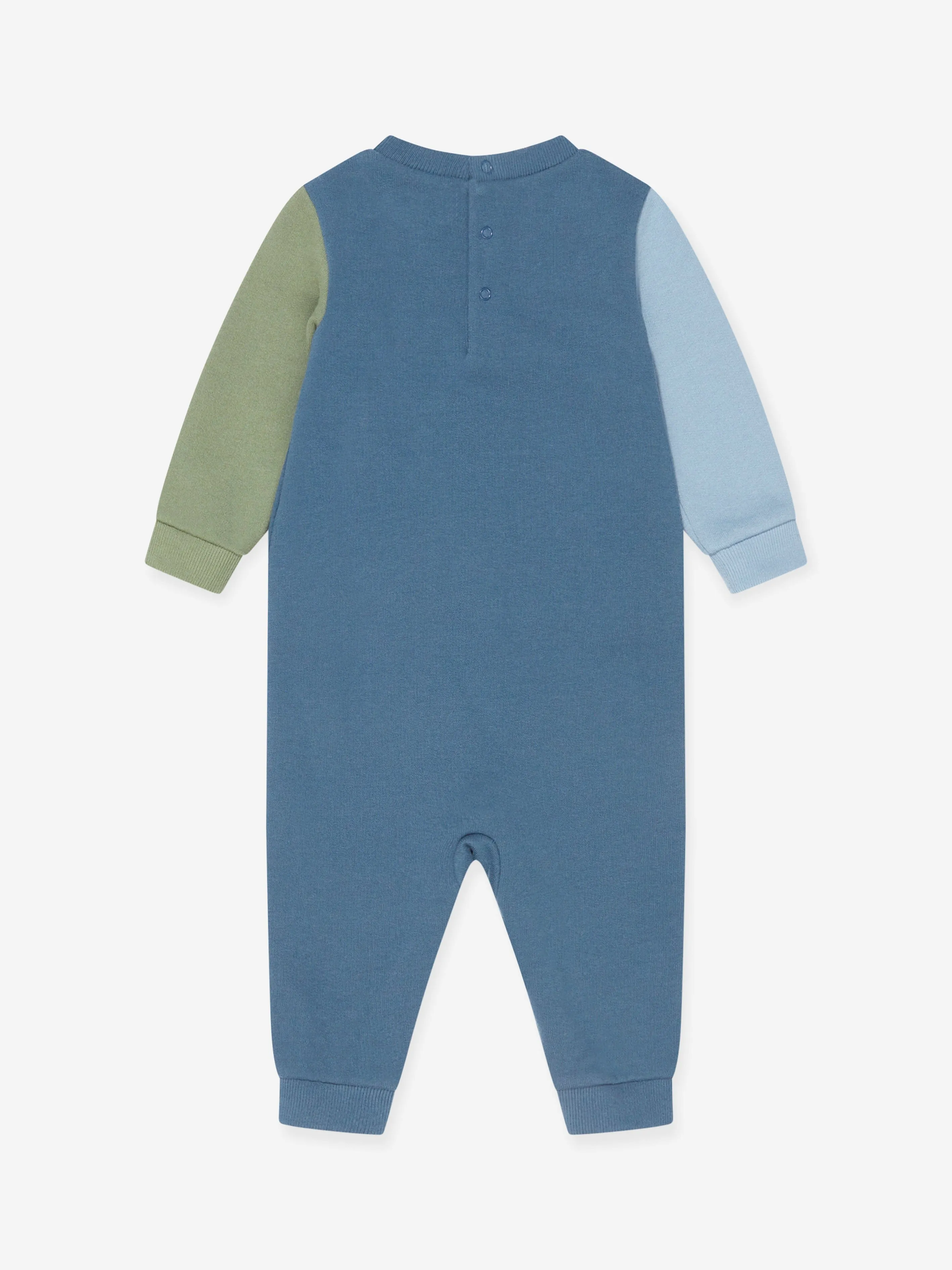 Ralph Lauren Baby Boys Colourblock Romper in Blue