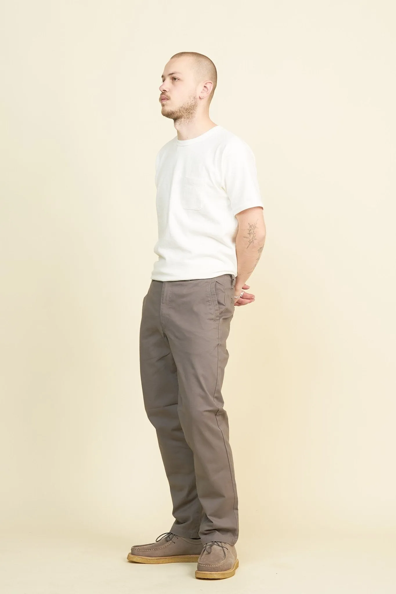 Rats Chino Pants Slim - Grey