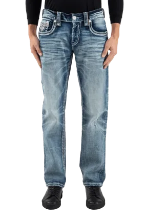 Rock Revival Men's Brycen Straight Jeans