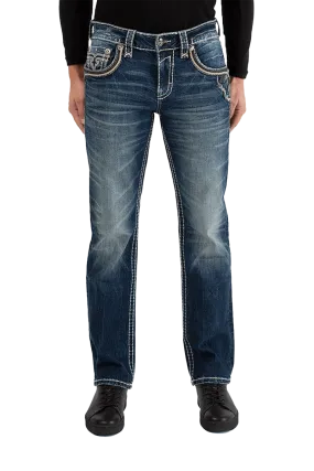 Rock Revival Men's Kliner Straight Denim Jean